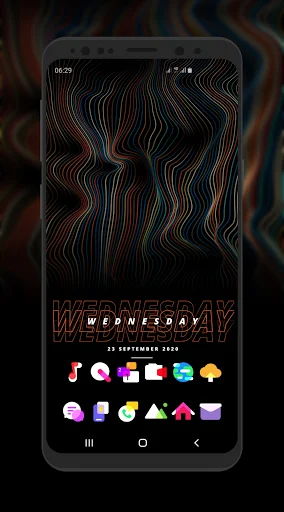 I-download ang Bluric APK – Frozen Glass Icon Pack Para sa Android - Screenshot 1