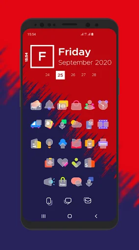 I-download ang Bluric APK – Frozen Glass Icon Pack Para sa Android - Screenshot 4