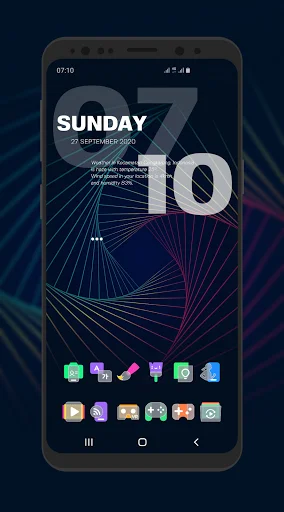 I-download ang Bluric APK – Frozen Glass Icon Pack Para sa Android - Screenshot 8
