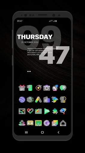 I-download ang Bluric APK – Frozen Glass Icon Pack Para sa Android - Screenshot 7