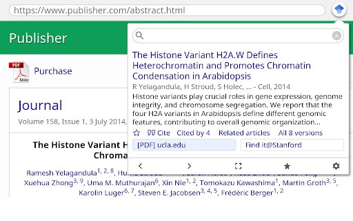 I-download ang Google Scholar Button – Mabilis na Research Tool - Screenshot 2