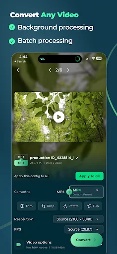 I-download ang Video Converter – Remux: Mabilis na Video Converter - Screenshot 1