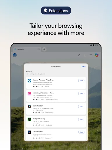 Download Microsoft Edge: AI Browser – Pinakamabilis na AI Search - Screenshot 14