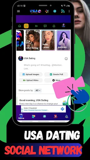 I-download ang USA Dating: Humanap ng Pag-ibig sa USA at Paris - Screenshot 2