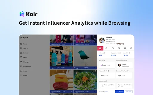 I-download ang Kolr Extension – AI Influencer Analytics Tool - Screenshot 1