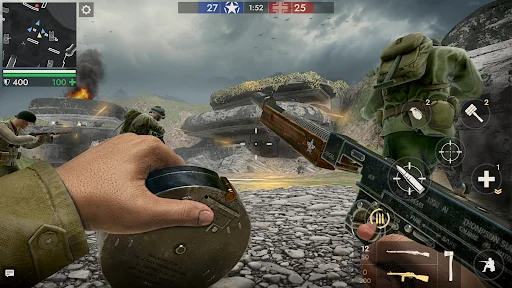 I-download ang World War Heroes: WW2 PvP FPS – Maging Bayani sa Bakbakan - Screenshot 9
