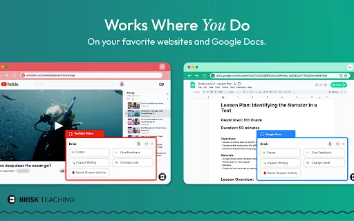 Brisk Teaching AI Assistant – Tipid-Oras na Tool para sa mga Guro - Screenshot 2