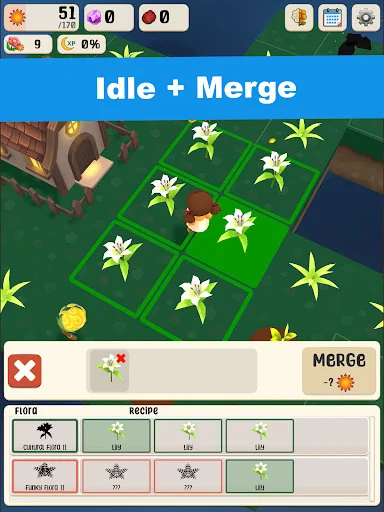 I-download ang Bloom & Cinder: Merge Garden – Relaxing Puzzle Game - Screenshot 13